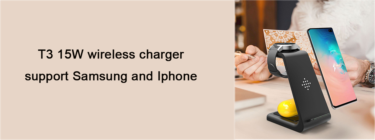 3 in 1 wireless charger